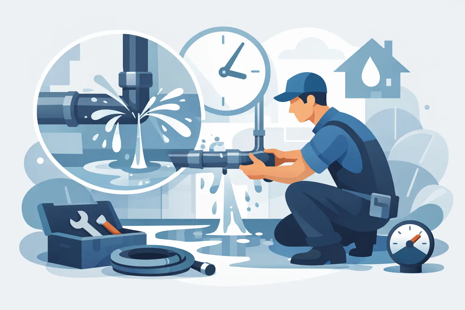 How to Handle Burst Pipe Problems Fast