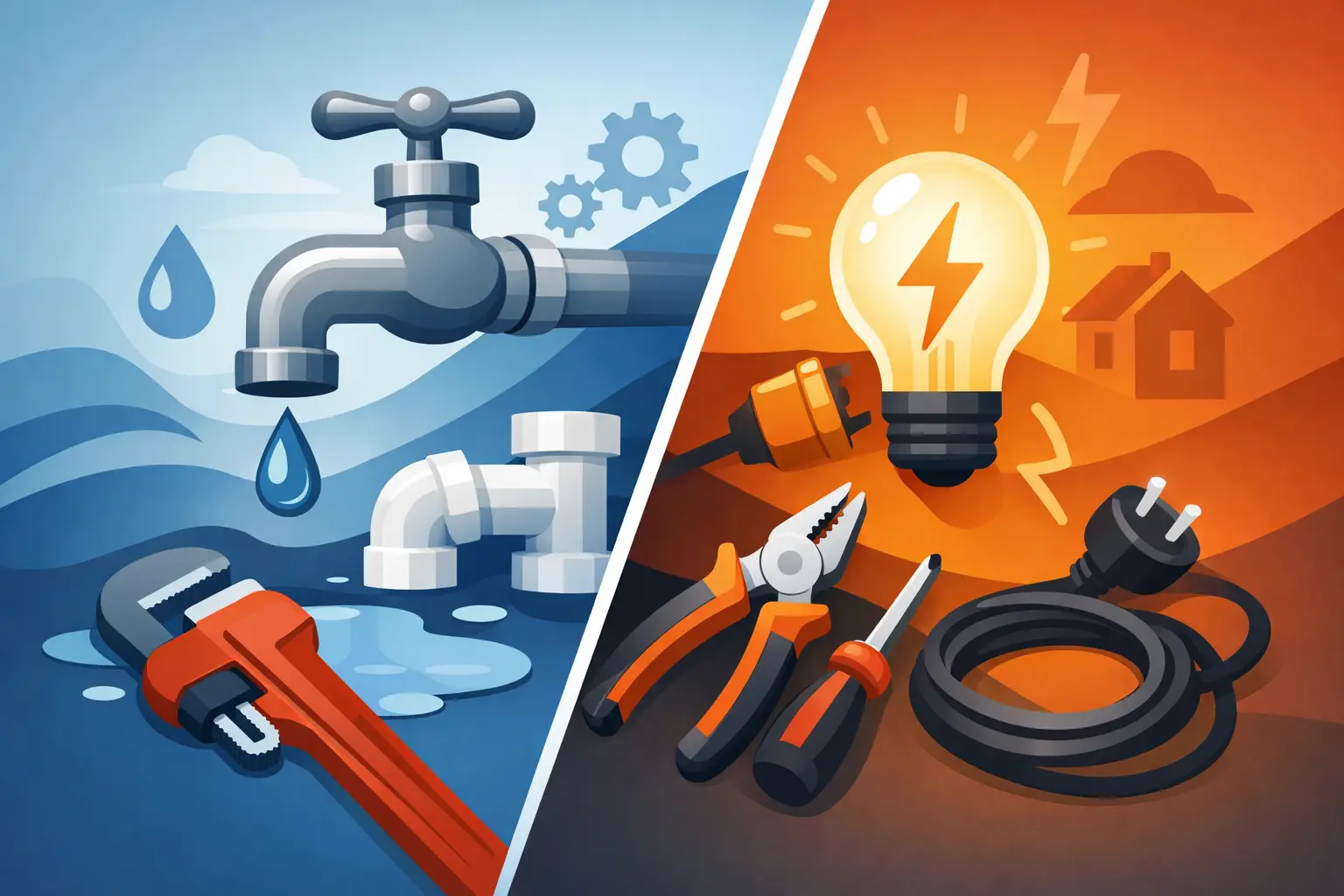 Trusted Emergency Plumbing and Electrical Repairs