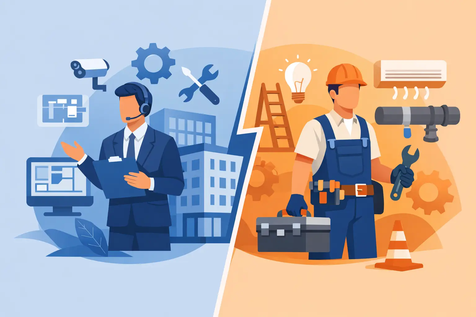 Facilities Management vs Maintenance Contractor