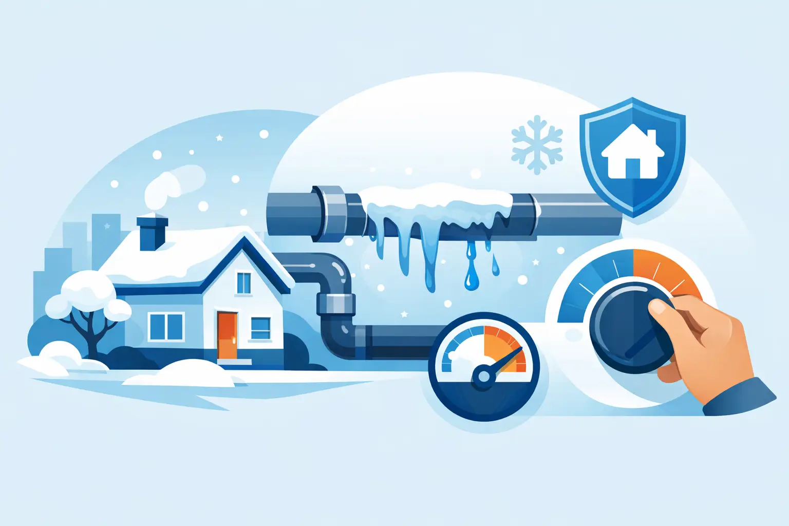 How to Prevent Frozen Pipes in Your Property