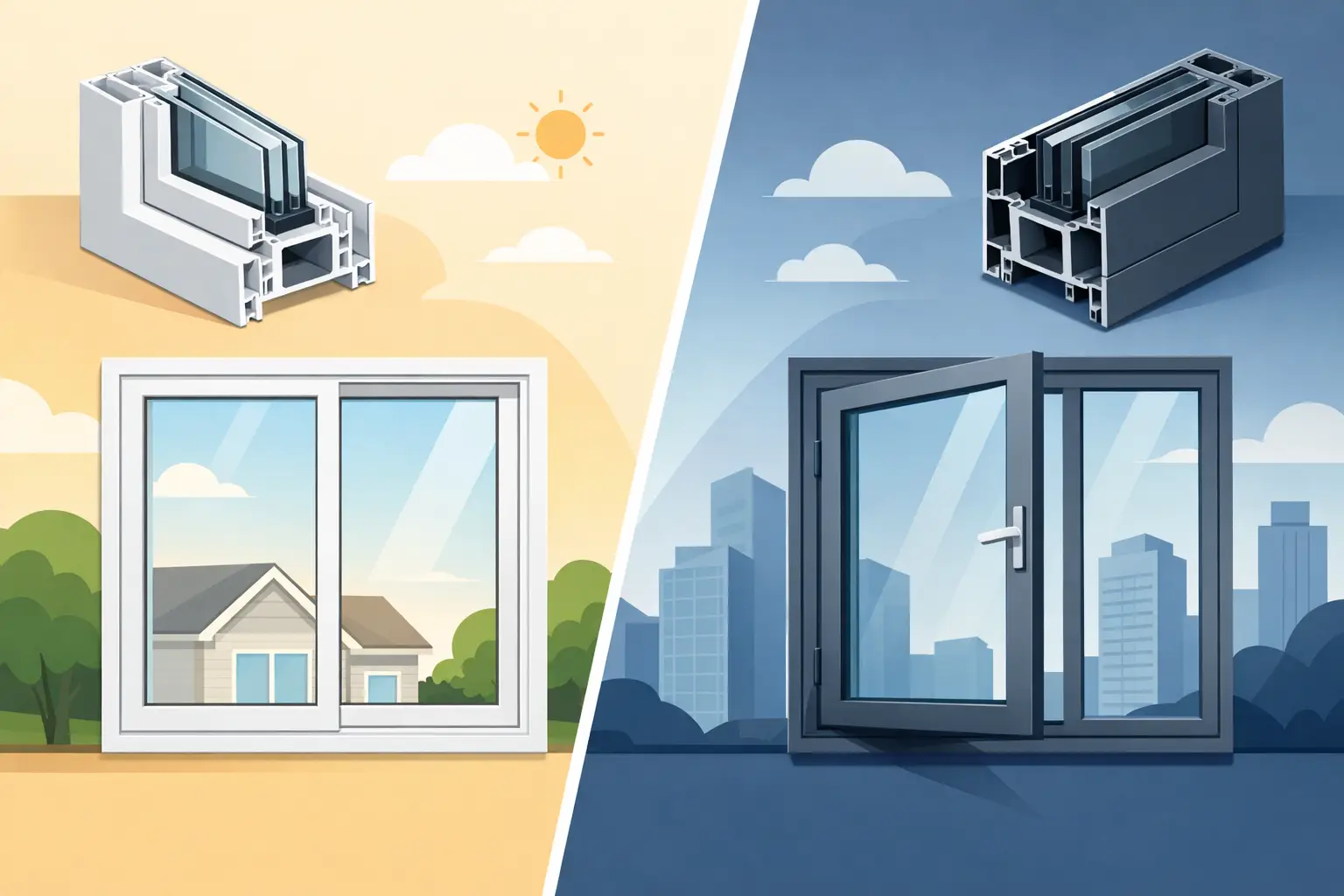 uPVC versus aluminium windows: Which works best?